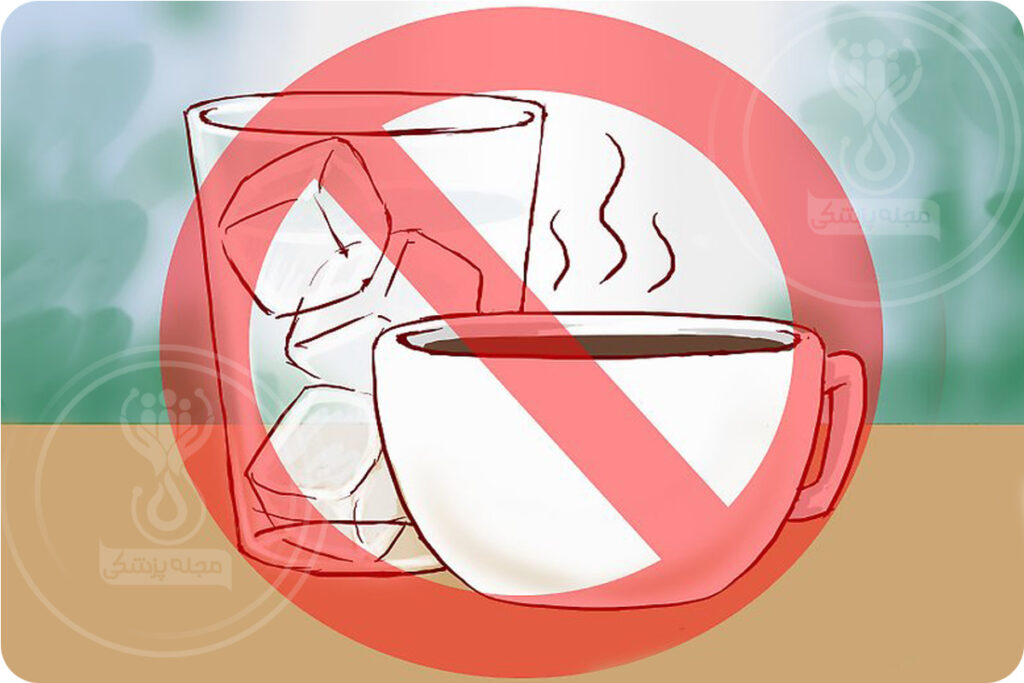 درد دندان با خوردن آب سر و چای یا نوشیدنی های گرم